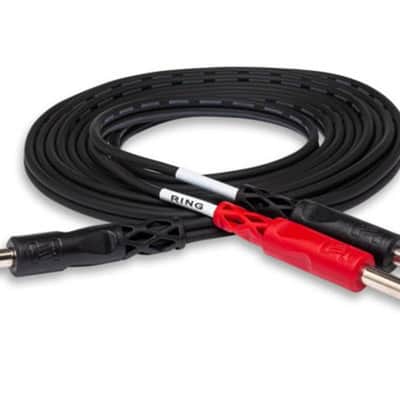 Hosa STP-203 Insert Cable, 1/4" TRS to Dual 1/4" TS - 3M image 4