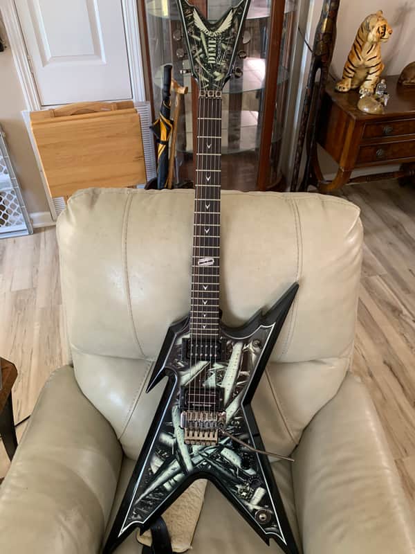 Dean Razorback Dimebag Darrell Shards 2007 - Bone Shards image 1