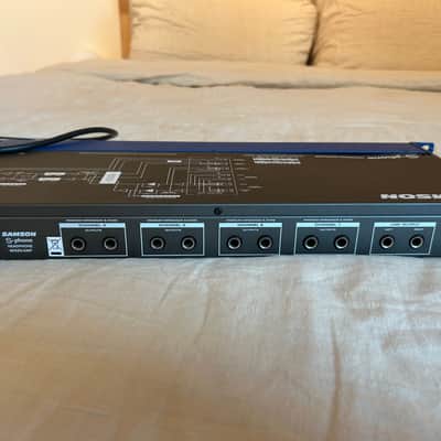 Samson S-Phone S Class Headphone Mixer/Amplifier 2010s - Blue image 3