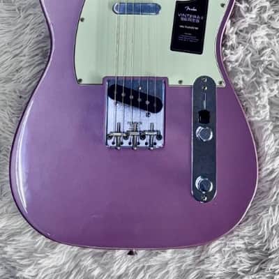 Fender Vintera II Road Worn '60s Telecaster, Rosewood board, Burgundy Metallic image 1