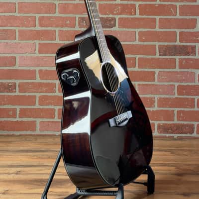 Yamaha TAG1 E TransAcoustic Acoustic-electric Guitar - Translucent Black image 9