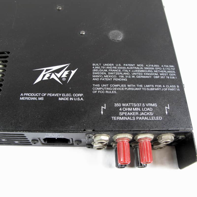 Peavey DPC 750 Digital Power Convertor Amplifier w/Owner's Manual