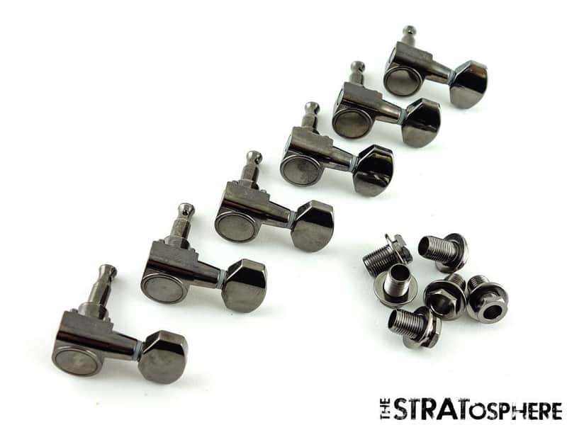 Ibanez JEMJRSP Steve Vai TUNERS TUNING PEGS, Guitar Parts Cosmo Black image 1