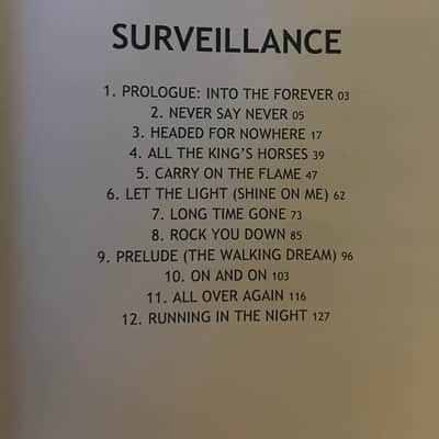 Triumph - Surveillance - Guitar tab / tablature Book Rik Emmett image 3