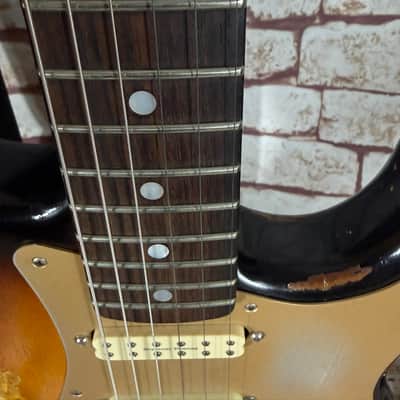 Fender Custom Shop Stratocaster LIMITED EDITION Big Head 1966 Super Heavey Relic Tri-Color-Sunburst image 9