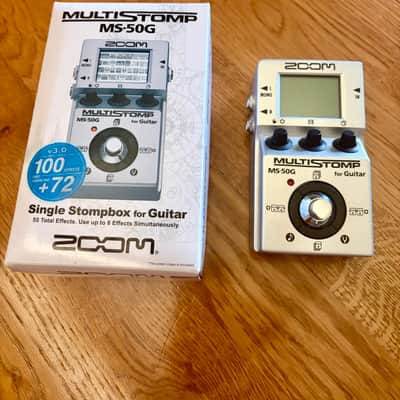 Zoom MS-50G MultiStomp 2012 - 2023 - Silver image 1