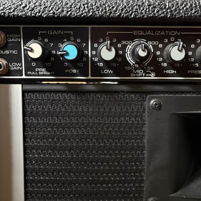 Peavey Austin 400 210-Watt 2x12" Acoustic Electric Instrument System 1980s Black image 2