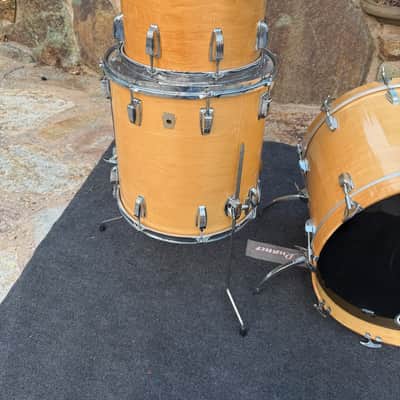 Ludwig Classic Maple 3 pc Drum Set kit -Natural Finish image 7