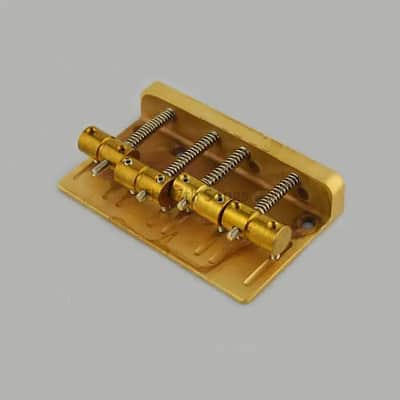 4 String Precision Jazz Bass Brass Materiel Bridge image 2