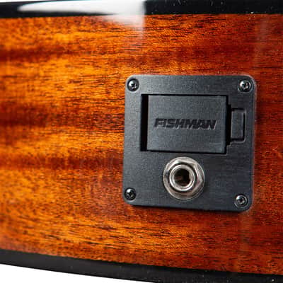 Breedlove Discovery S Concert Edgeburst CE Acoustic-Electric Guitar - African Mahogany image 6