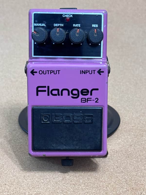 April 1981 Boss BF-2 Flanger Black Label – Made in Japan – Early Transitional Example image 1