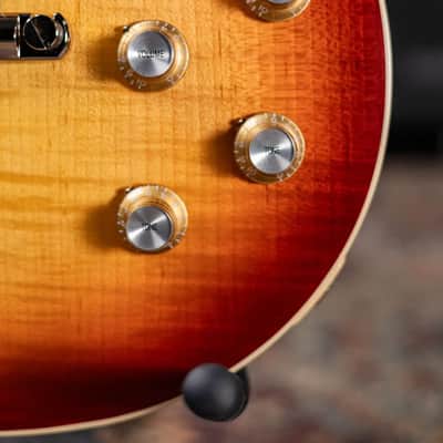 Gibson Les Paul Standard 60s Faded Electric Guitar - Vintage Bourbon Burst with Hardshell Case image 12