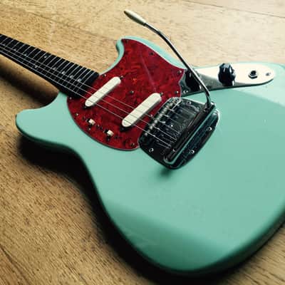 Fender Mustang Grunge Era '69 Reissue MIJ S-Serial 1994-95 Sonic Blue image 1