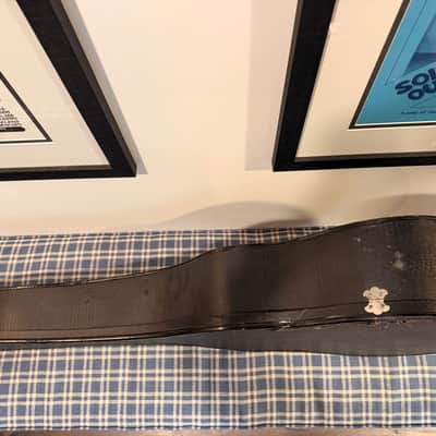 Vintage 1940s Geib Inc. Challenge Alligator Case - Purple Lining - Fits 16" Archtop / Dreadnought image 6