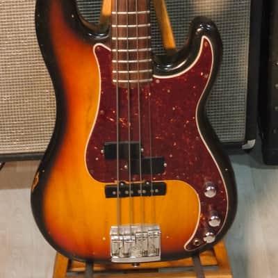Fender Precision Bass Fretless with Rosewood Fingerboard 1978 Sunburst imagen 6