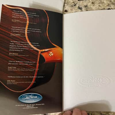McPherson Acoustic Guitar Catalog image 9