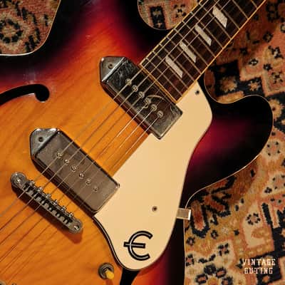 2001 Epiphone Casino Vintage Sunburst w/ Gigbag | Peerless Factory, MIK, Beatles Guitar image 16