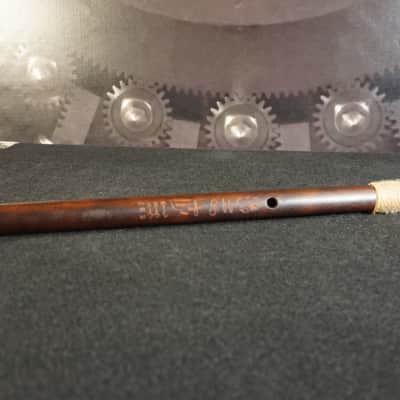 Egyptian Flute with Carved hieroglyphics - 21.5" - Bamboo image 6