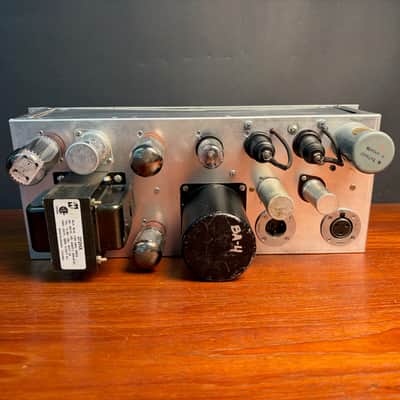 1950’s RCA BA-4C tube amplifier line preamp microphones Rehoused and fully serviced in an old GE chasis image 2
