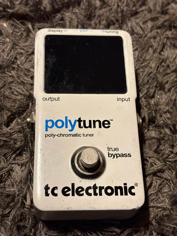 TC Electronic Polytune - Polyphonic Tuner Pedal 2017 - Present - White image 1