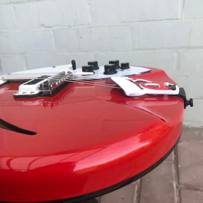 RARE 1985 Rickenbacker 360 Ruby Red …(actually a 360/12 currently strung as a 6 string) ... Original Hardcase image 19