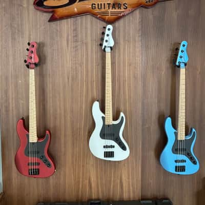 Brubaker JXB USA 4 Performance Series bass with BOB technology 2025 - Casablanca white image 5