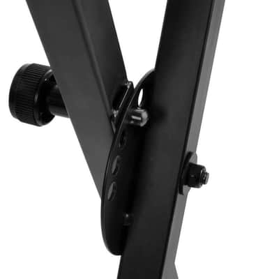 On-Stage KS7190 Classic Single-X Keyboard Stand - Black image 3
