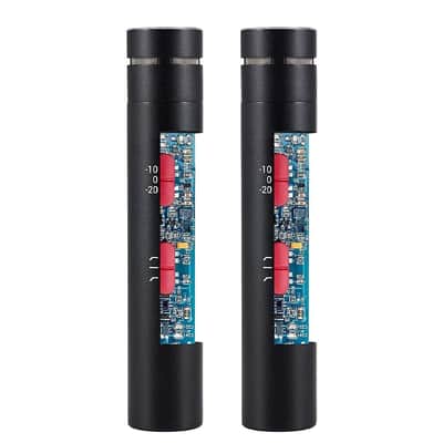 Liquid Audio sE Electronics sE8 Small-Diaphragm Condenser Microphone - Pair Bundle with Pig Hog PHM10 8mm Mic Cable Polishing Cloth image 5