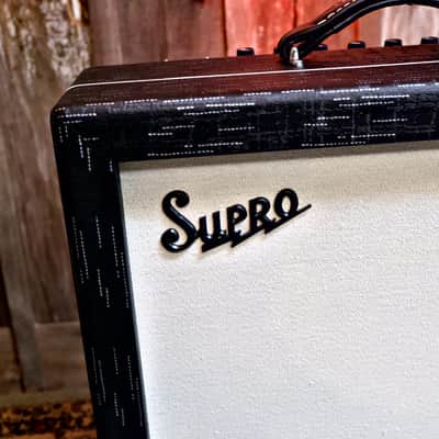 Supro 1932R Royale 50-Watt 1x12" Guitar Combo 2021 - Present - Black Scandia image 3
