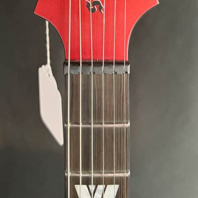 Schecter C-1 SLS Custom Electric Guitar Racing Red Finish w/ Fishman Fluence image 9