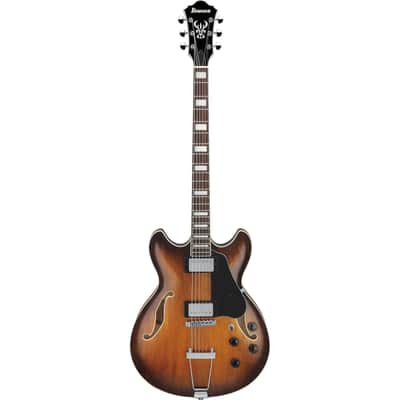 Ibanez AS7328 AS Artcore Baritone Electric Guitar - Tobacco Brown image 2