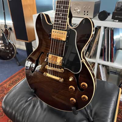 Gibson Custom Shop CS336 Flame Maple 2002 - Tobacco image 3
