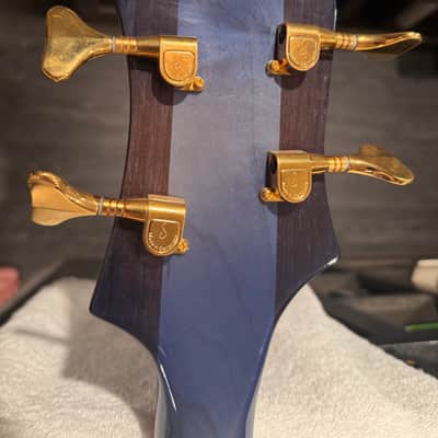 Rickenbacker 4004Cii Cheyenne II 2008 Blue Burst image 10