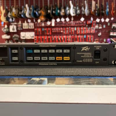 Peavey PEP 4530 Programable Effects Processor w/Operating Guide image 3