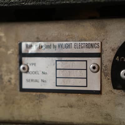 1974 Hiwatt DR103 Custom Hiwatt 100 Head image 5