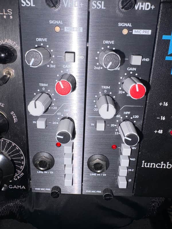 Solid State Logic SSL VHD+ Pre 500-Series Microphone Preamp 2021 - Present - Black image 1