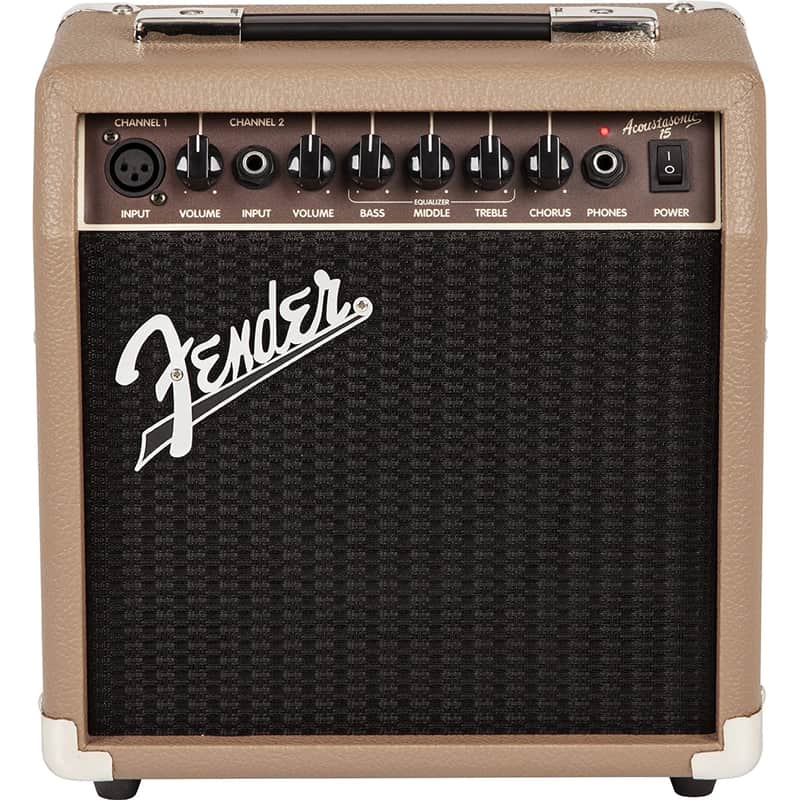 Fender Acoustasonic 15 Acoustic Amplifer image 1