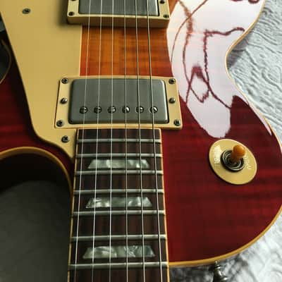 Gibson Les Paul Custom Shop - with Explorer Headstock 1984 - Prehistoric - Historic Guitar image 11
