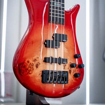 Spector Euro 5 CST - Natural Red Burst Gloss image 2