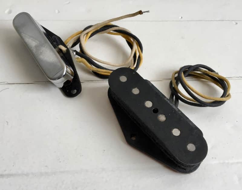 Nacho Banos Nachocaster Blackguard Telecaster Pickup Set image 1