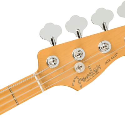 Fender American Professional II Jazz Bass, Maple Fingerboard, Mystic Surf Green w/ Case image 4