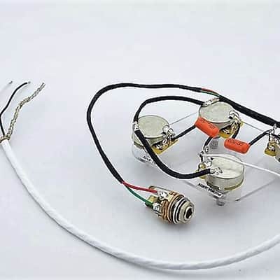Full Alpha Size Potentiometers LES PAUL OR SG Guitar Wiring Harness Prewired KIT READY image 4