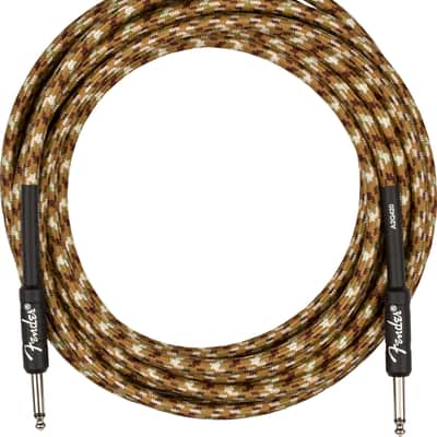Genuine Fender® Professional Series Instrument Cable, 18.6', Desert Camo image 2