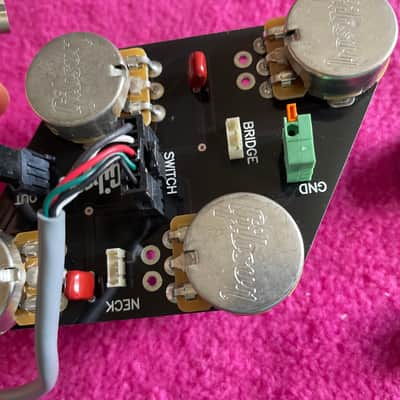 Vintage 2022 Gibson Les Paul QUICK CONNECT wiring harness for les paul paf burst image 14