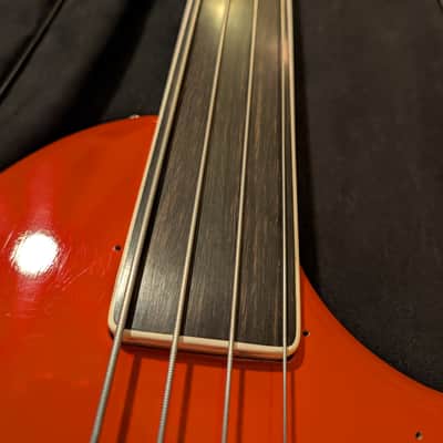 G&L USA Custom Order 4 String Fretless Bass Guitar One Off 2000s 8.12Lbs Fullerton Red image 18