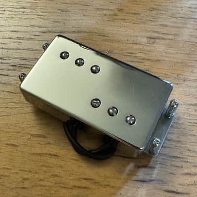 Fender Reissue Blank Chrome Wide Range Humbucker Bridge Neck Pickup 72 Telecaster Deluxe Tele Custom image 3