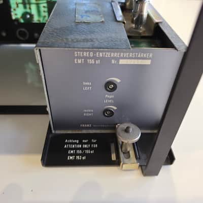 EMT 930st with 929 tonearm and Gold Stanton 500 pickup image 7