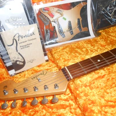 2008 Fender 60's Road Worn Stratocaster w/ Custom Shop Loretta Diaz (LD)hand wound Fat-60s image 8