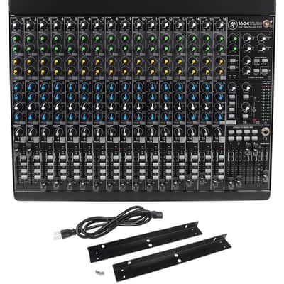 Mackie 1604VLZ4 16-Channel Analog 4-Bus Mixer+Audio Technica ATM510 Mic+Bag image 2