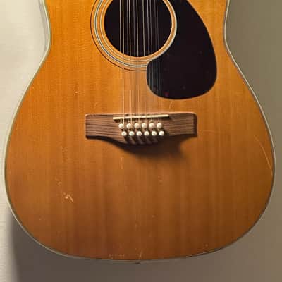 Yamaha FG-230 12-String Jumbo Dreadnought 1968 - 1972 - Natural image 1
